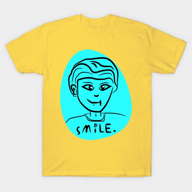 smile T-Shirt T-Shirt by ayadel